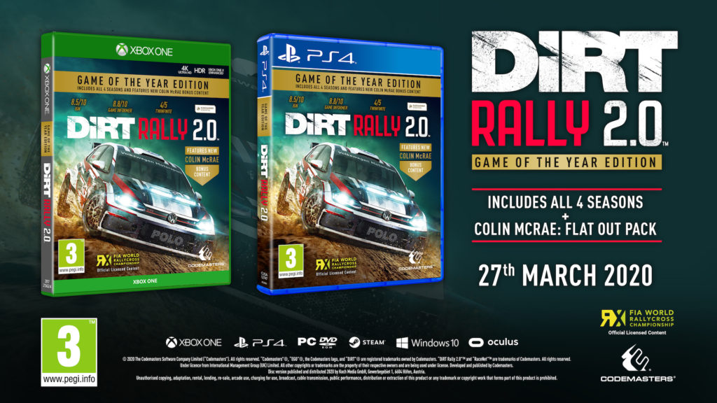 DiRT Rally 2.0 Game of the Year Edition